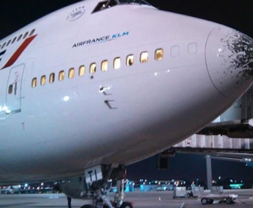 Voo da Air France retornou ao Rio na noite de terça-feira