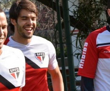 Luis Fabiano, Kaká e Rogério podem voltar a jogar juntos depois de 11 anos 