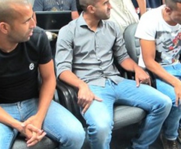 Sheik, Julio Cesar e Ramírez no tribunal: expulsões prejudicaram Botafogo