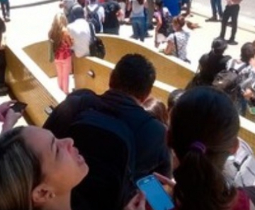 Estudantes afirmam que tiros ocorreram dentro de faculdade em Salvador 