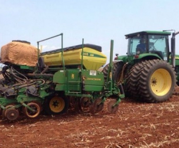 Plantio de soja em Mato Grosso do Sul está sendo retomado, com a expectiva de chuva nos próximos dias