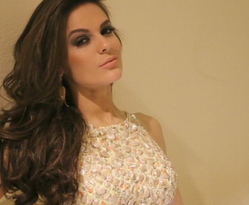 Melissa se prepara em Porto Alegre para Miss Universo 