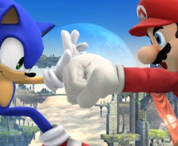 Sonic luta contra Mario em cena de 'Super Smash Bros.' 