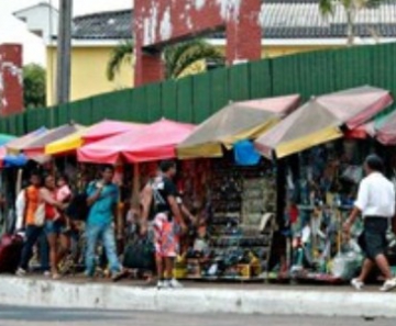 Comércio informal em Manaus 