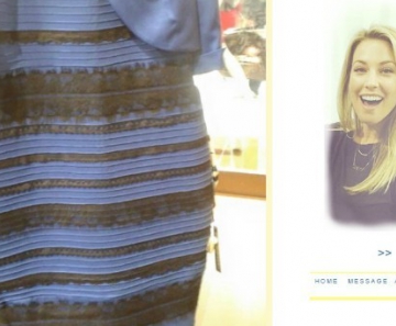 Postagem no Tumblr que iniciou a discussão sobre a cor do vestido
