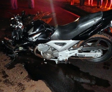 Acidente matou dois motociclistas em Tangará da Serra (MT). 
