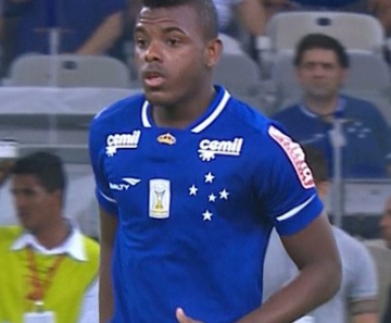 Marcos Vinícius durante partida do Cruzeiro contra o Mamoré, na última quarta 