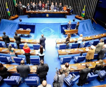 Sessão solene do Senado que homenageou o ex-presidente João Goulart 