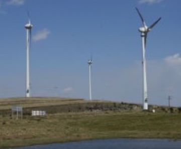 Usina eólica de Palmas, capital de Tocantins. País quer ampliar uso de fontes renováveis 