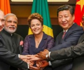 Dilma posa para foto ao lados dos chefes de estados dos Brics na Austrália 