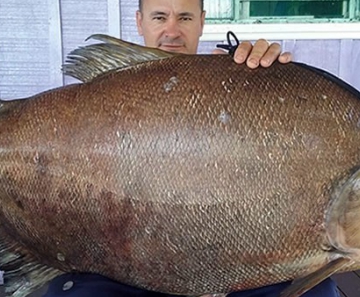 James Antônio exibe o maior peixe da vida dele