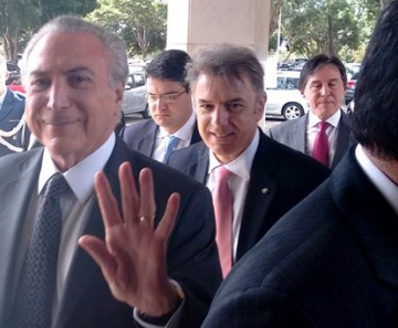 Michel Temer chega para reuniões com líderes partidários da base aliada