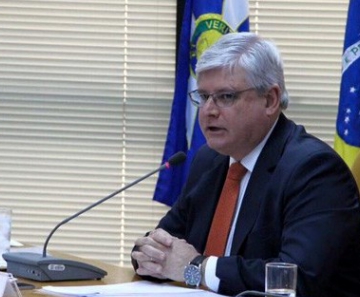 O procurador-geral da República, Rodrigo Janot, participa de debate com outros candidatos ao comando do MP 