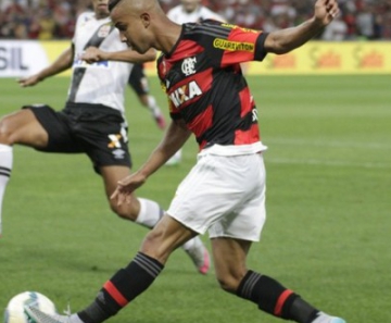 Jorge em ação no empate com o Vasco na quarta-feira 