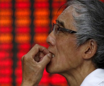 As ações chinesas caminham para a pior queda mensal em três anos 