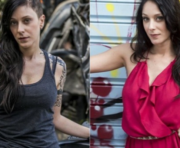 Carol Abras como Ximena em "I Love Paraisópolis": antes e depois