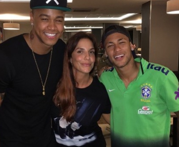 Léo Santana, Ivete Sangalo e Neymar em Salvador, na Bahia