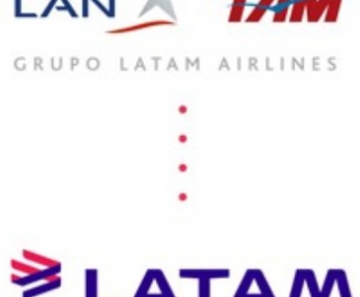 Grupo Latam Airlines anunciou unificação de suas marcas LAN e TAM em uma única identidade, conhecida como Latam 