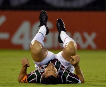 Fred na derrota para o Botafogo: a quarta em clássico no ano representou a eliminação no Carioca 