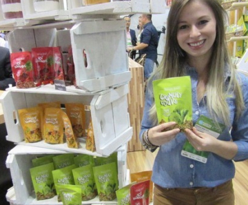 Banana Brasil Cauí lançou biscoitos sem glúten de sabores como beterraba e couve. 'A gente sentiu uma lacuna no mercado', diz Maria Alice Narloch 