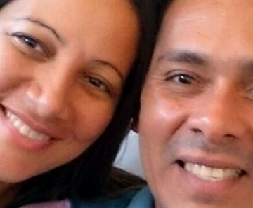 Juliano Teófilo da Silva e a namorada morreram no acidente 