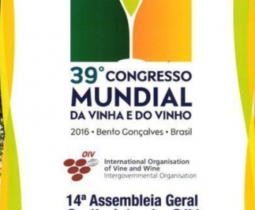Brasil sediará congresso mundial da vinha e do vinho