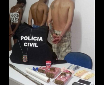 Polícia Civil prende 3 por tráfico de drogas em Nova Mutum 