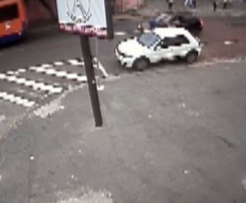 Vídeo mostra momento do atropelamento em avenida de Cuiabá