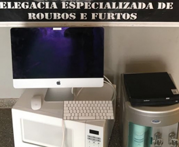 DERF de Cuiabá recupera produtos furtados de clínica médica 