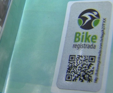 Selo rastrea bicicleta em caso de roubos ou furtos 