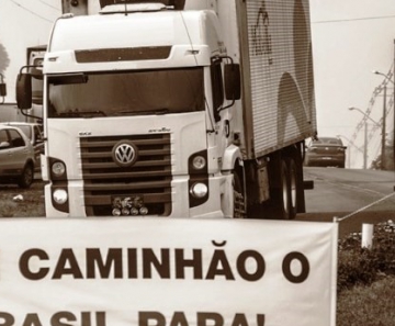 Caminhoneiros organizam manifesto em Brasília e ameaçam paralisar rodovias