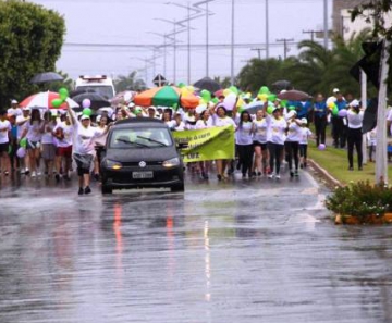 A Caminhada Passos que Salvam aconteceu no último domingo (27)