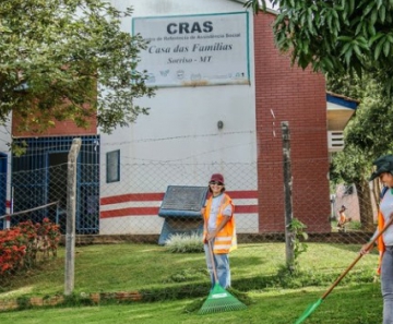 Prefeitura de Sorriso realiza mutirão especial de limpeza de lixo