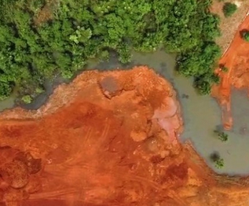 Nível do Rio Queima-Pé, em Tangará da Serra, ficou abaixo do ideal por causa da seca