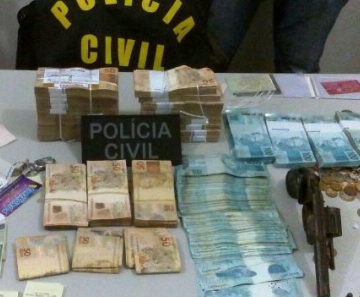 Polícia Civil recupera R$ 433 mil do roubo ao banco de Campo Verde 