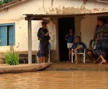 Comunidades ribeirinhas ficam no município de Santo Antônio do Leverger (MT) 