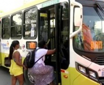 Ônibus da Pantanal Transporte em Cuiabá