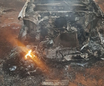 Veículo de ex-vice prefeito de Lucas do Rio Verde é furtado e depois incendiado