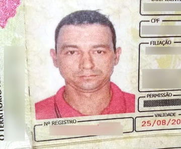 Adimir Rodrigues Ribeiro, de 37 anos, foi assassinado no Centro de Sorriso (Foto: Polícia Civil de Sorriso)