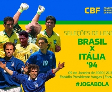 Brasil x Itália em Fortaleza — Foto: Reprodução/CBF