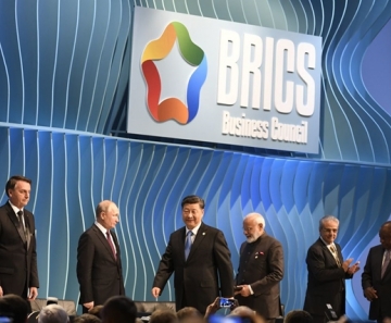 Chefes de Estado do Brics discursaram em fórum de empresários - Foto: José Paulo Lacerda