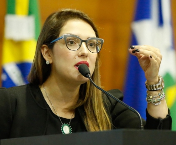 Deputada estadual Janaína Riva (MDB) — Foto: José Luiz Gomes de Siqueira/ ALMT