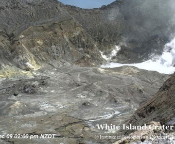 Encontrados 6 corpos de turistas vítimas de vulcão na Nova Zelândia - Foto: Social Media