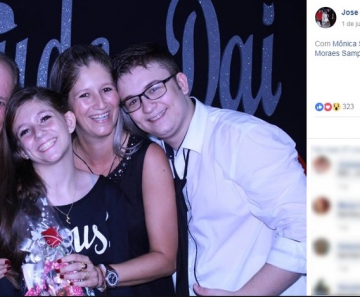 Família do jornalista Zeca Sampaio morre em acidente. — Foto: Arquivo Pessoal/Reprodução