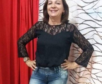 Francineide Alves de Oliveira, de 50 anos, morreu atropelada em Rondonópolis — Foto: Facebook/Reprodução