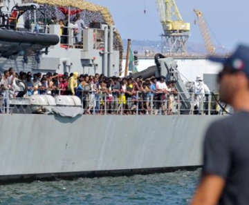 Itália autoriza desembarque de migrantes retidos em navio. Foto: Reprodução