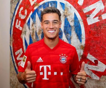 Novo camisa 10: Bayern oficializa Coutinho por empréstimo de um ano, por R$ 37,7 milhões