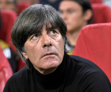  O técnico Joachim Löw, da seleção da Alemanha — Foto: Piroschka Van de Wouw/Reuters