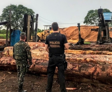 Operação Ybyrá — Foto: Polícia Federal de Mato Grosso/Assessoria