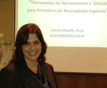 psicóloga e professora Gisela Chicralla